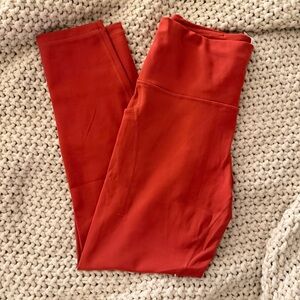 Lululemon Wunder Train High-Rise Tight with Pockets 25" — Cayenne